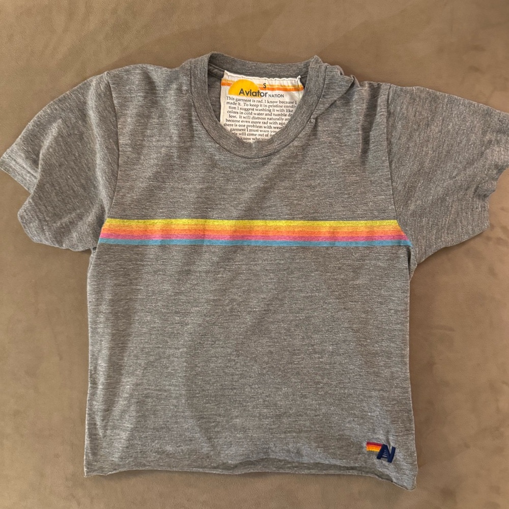 Aviator Nation Women’s Cropped Tee